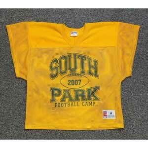 Y2K Mesh Practice Football Jersey Cropped Jersey Made in USA South Park, CO